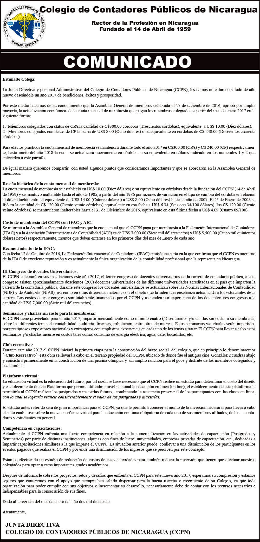 Imagen COMUNICADO-JD-001-2017